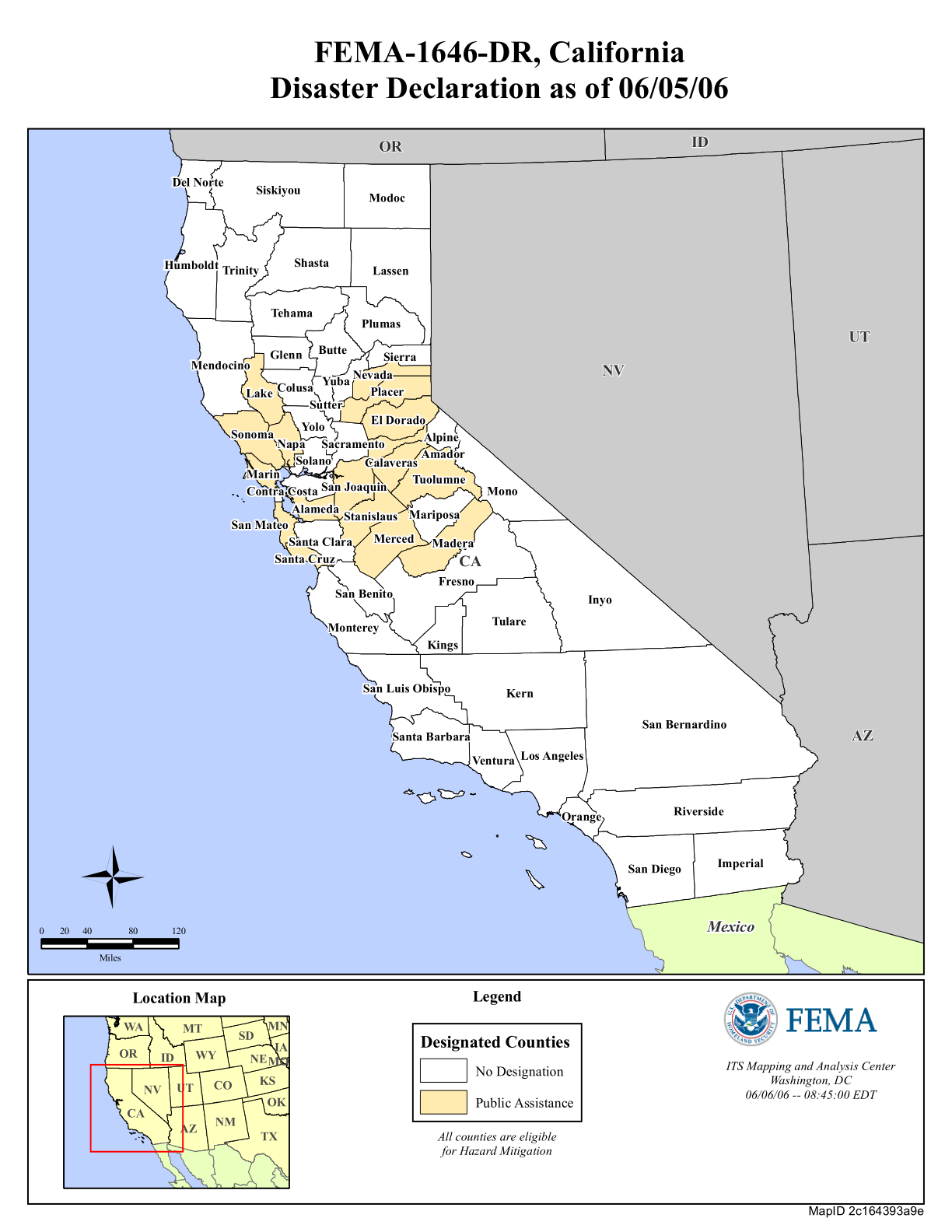 flood maps california