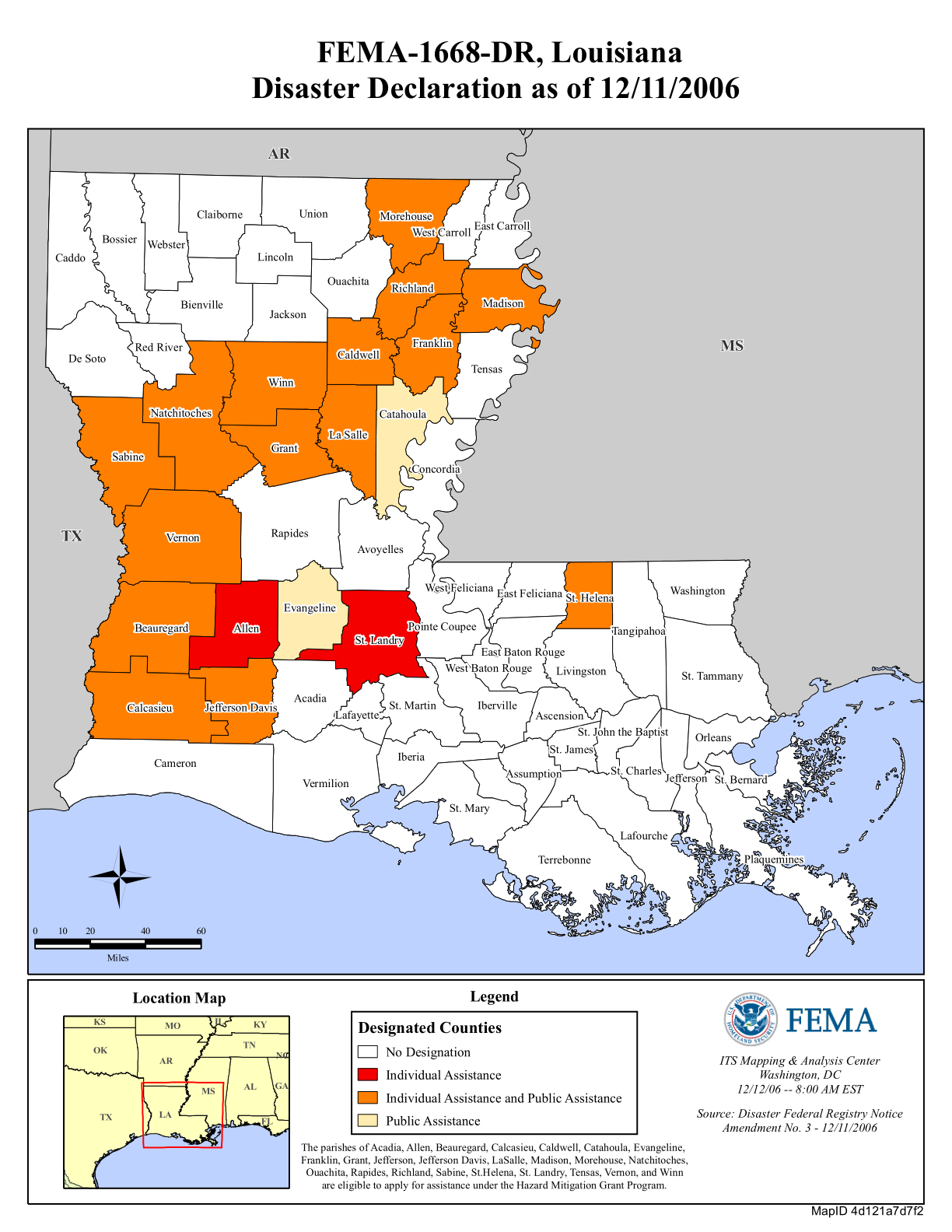 Louisiana Severe Storms And Flooding Dr 1668 Fema Gov