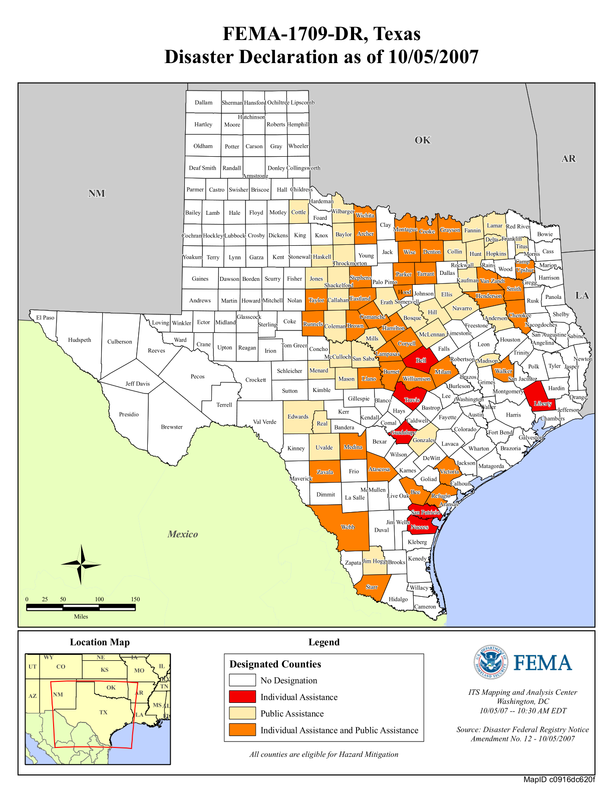 tornadoes in texas map Texas Severe Storms Tornadoes And Flooding Dr 1709 Fema Gov tornadoes in texas map