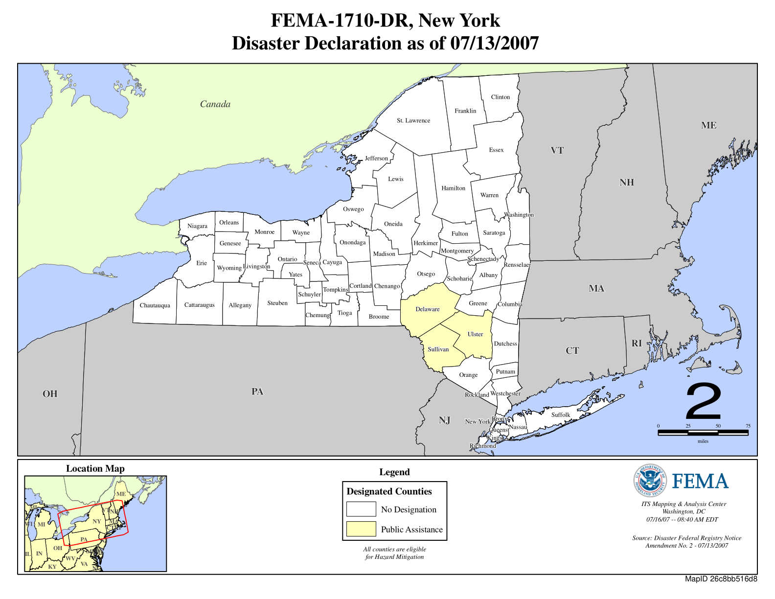 Designated Areas | FEMA.gov