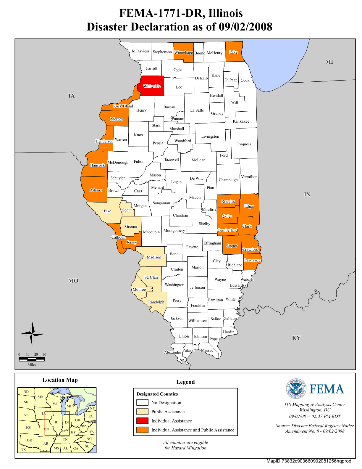 Illinois Severe Storms and Flooding (DR1771) FEMA.gov