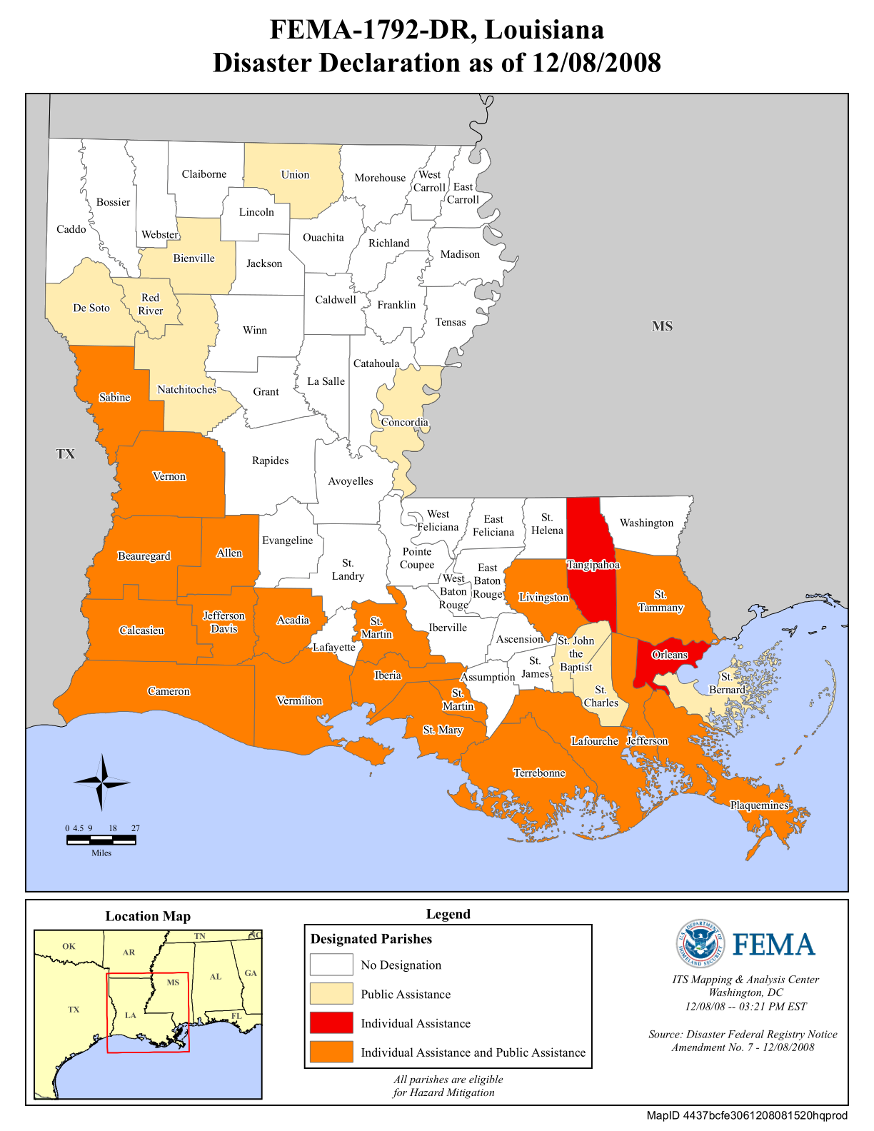 Louisiana Hurricane Ike (DR-1792) | nrd.kbic-nsn.gov
