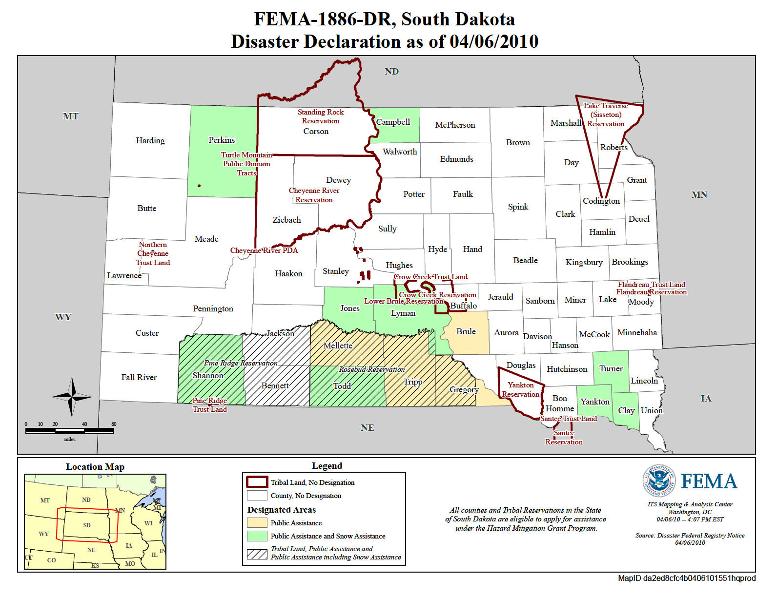 South Dakota Severe Winter Storm And Snowstorm (DR-1886-SD) | FEMA.gov