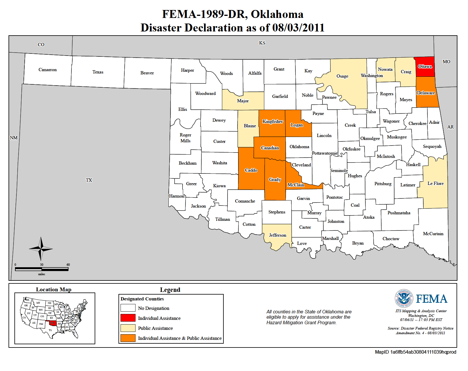 Oklahoma Severe Storms, Tornadoes, Straight-line Winds, and Flooding (DR-1989) | FEMA.gov1592 x 1262