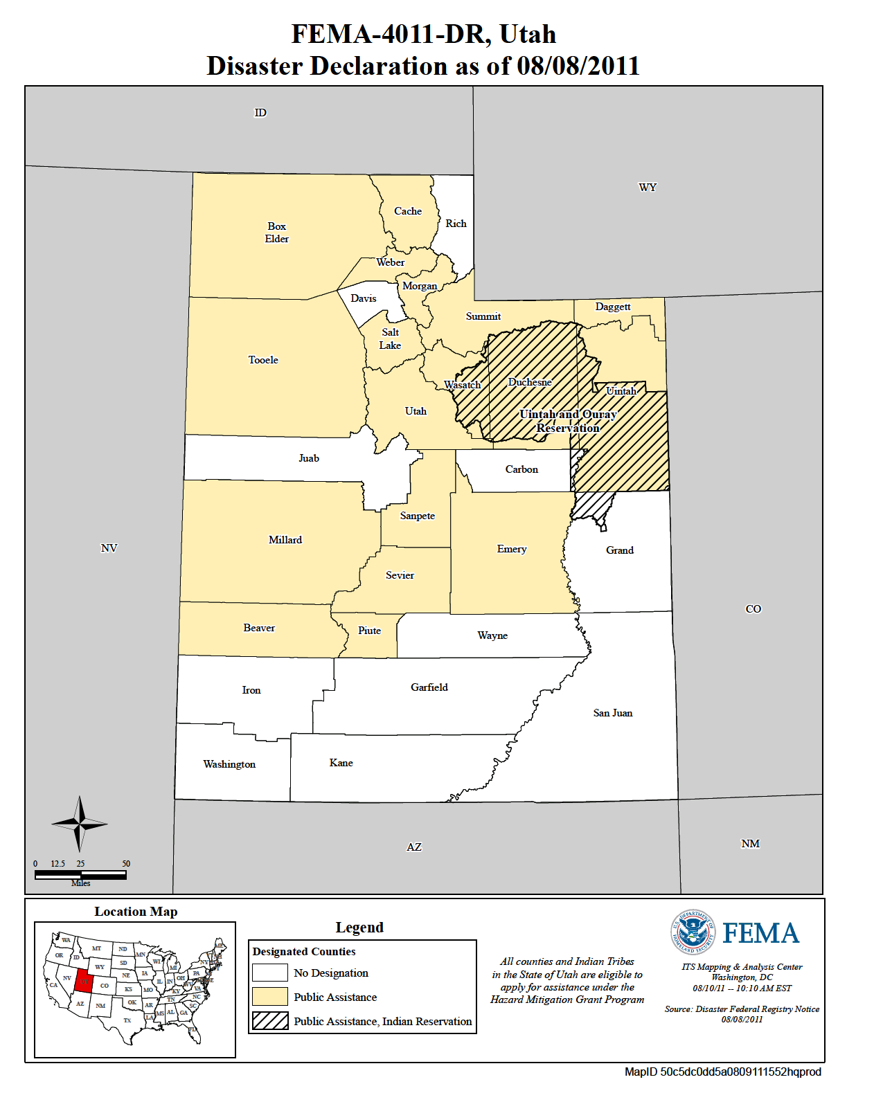 Utah Flooding (DR4011UT) FEMA.gov