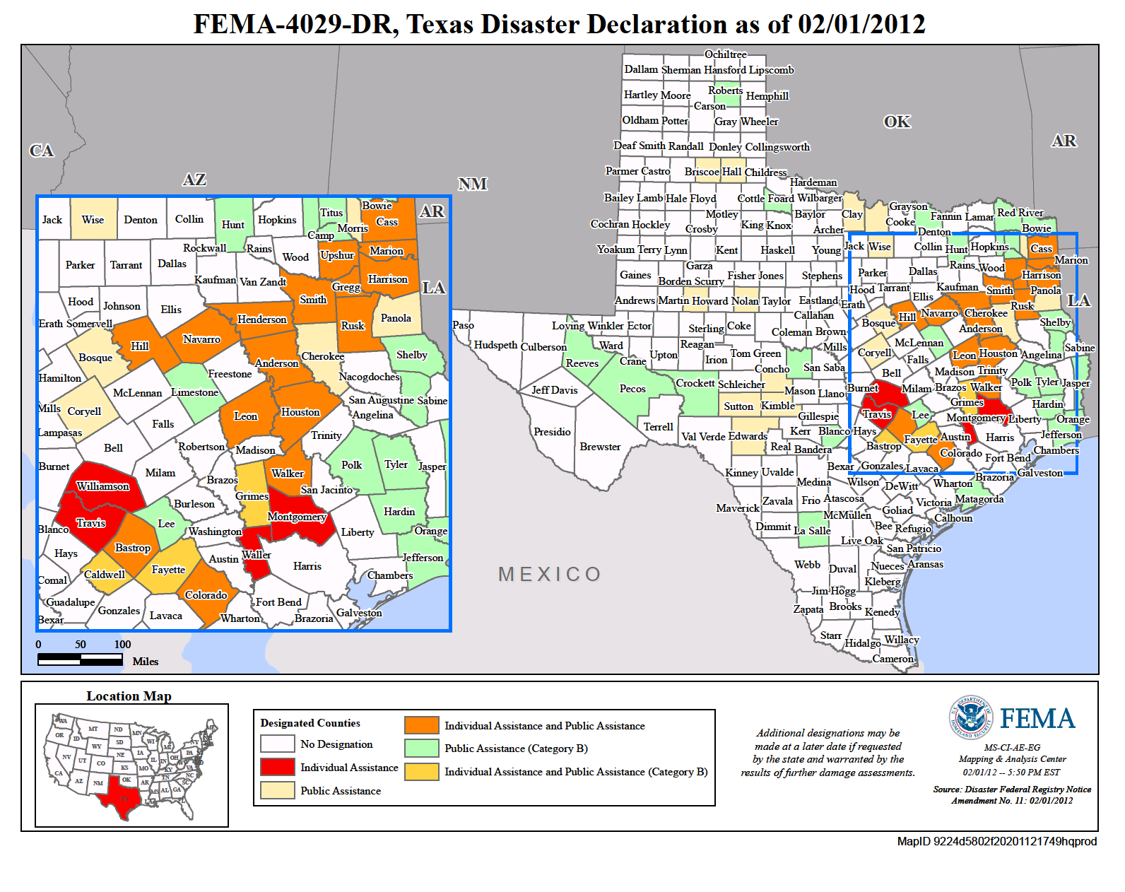 Texas Wildfires (DR4029TX) FEMA.gov