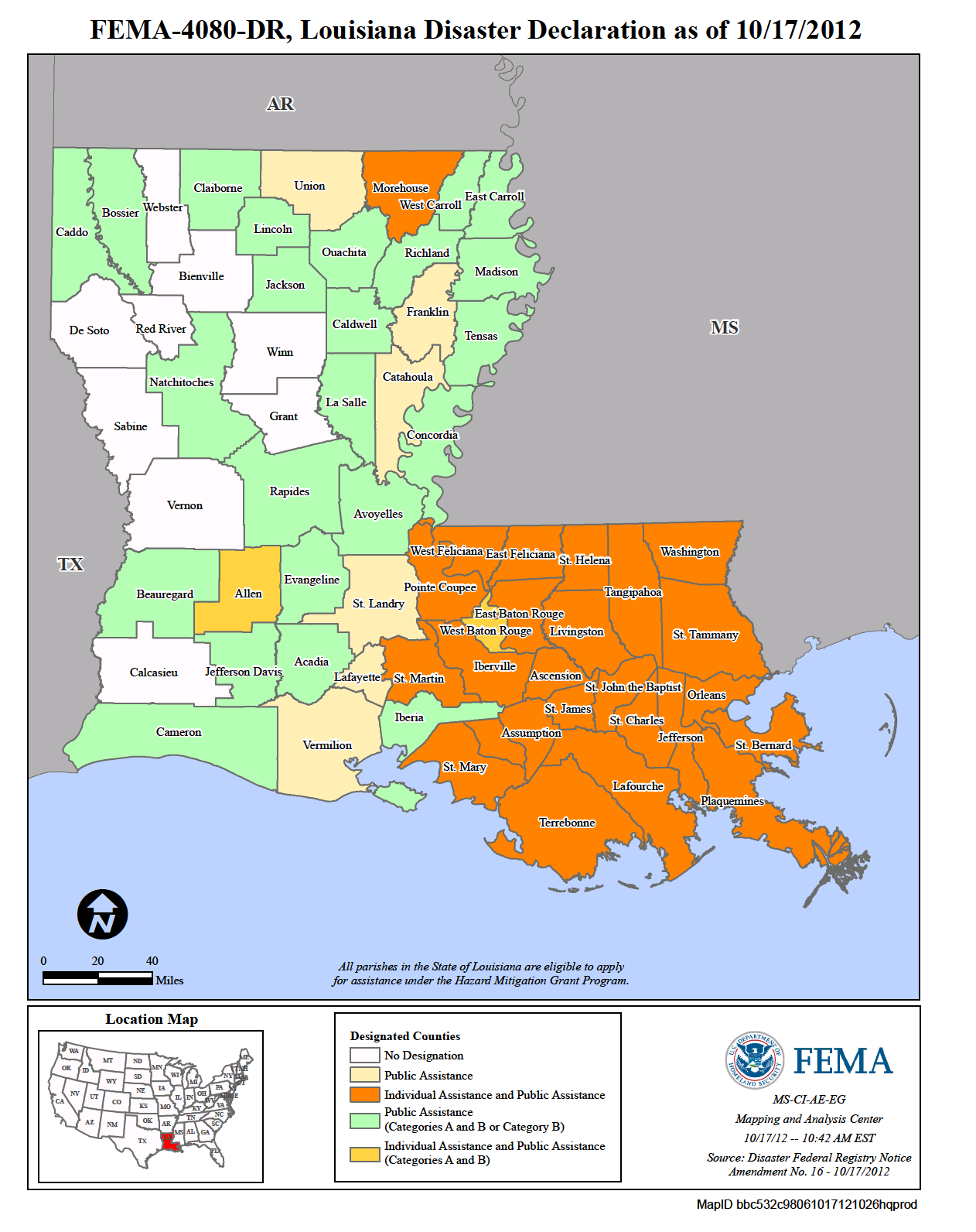 Louisiana Hurricane Isaac (DR-4080) | nrd.kbic-nsn.gov