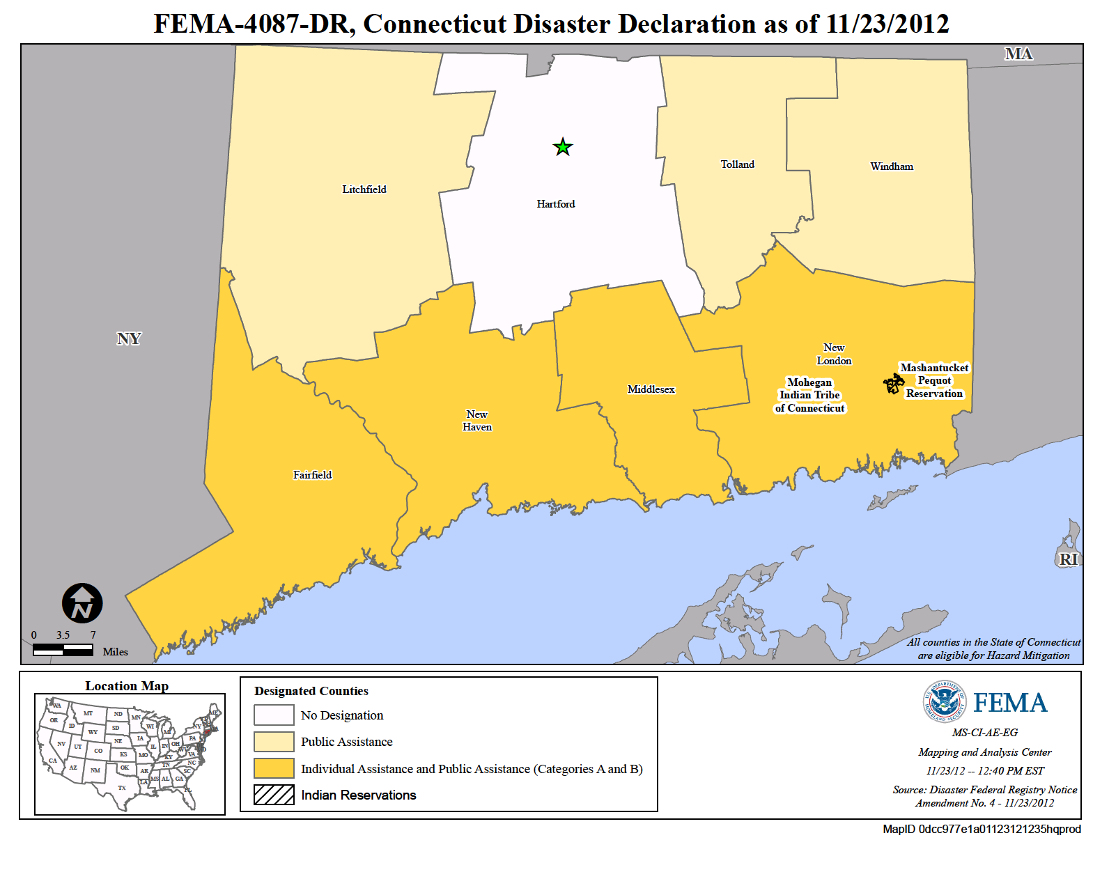 Connecticut Hurricane Sandy (DR4087CT) FEMA.gov