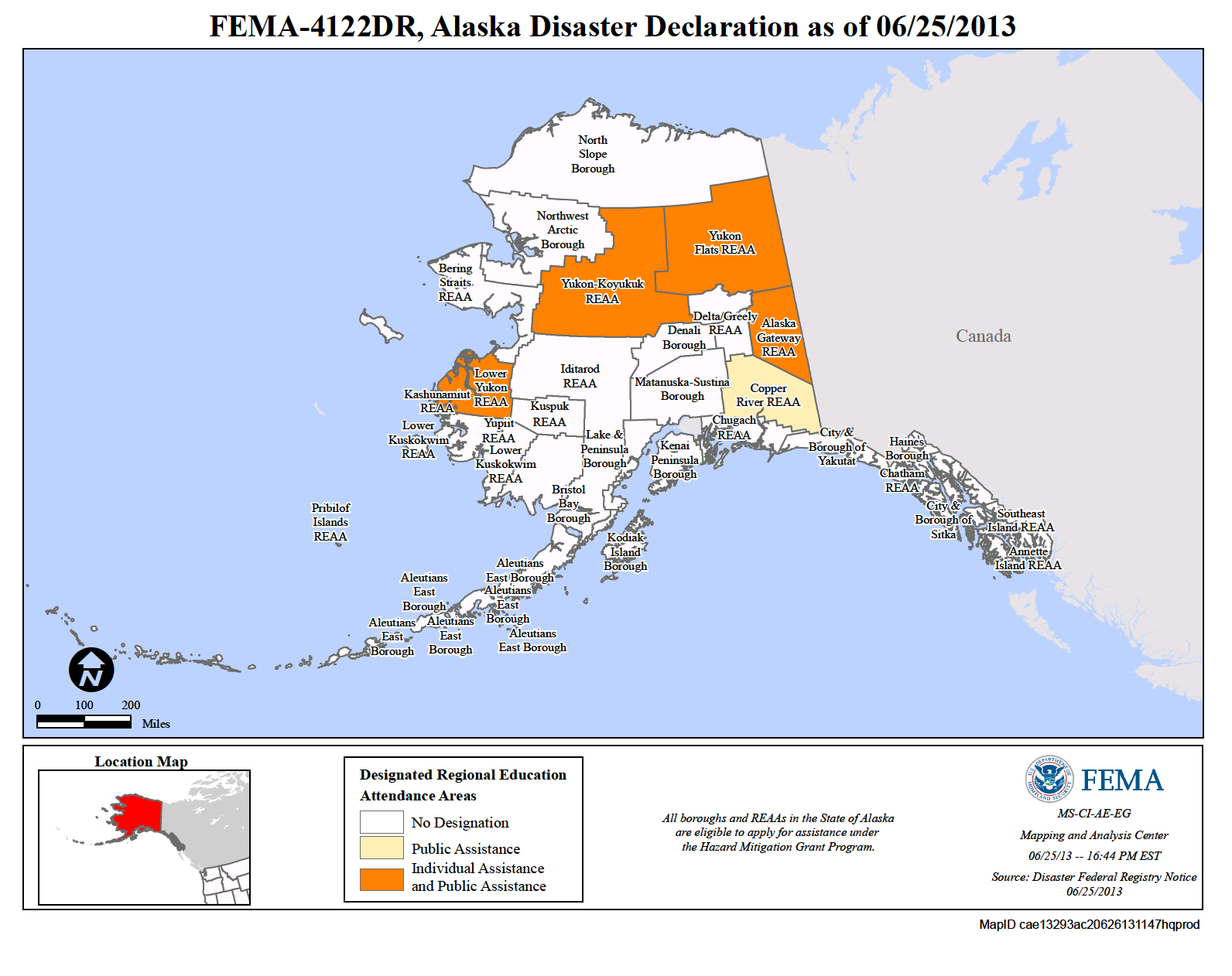 Alaska Zone Map