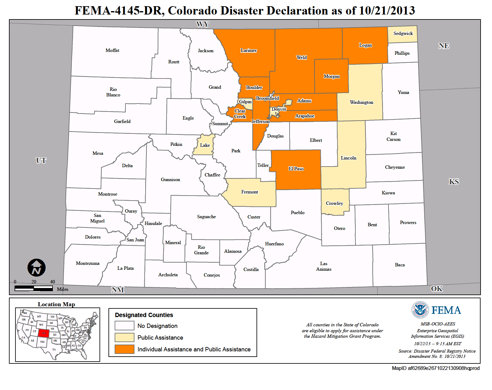 Designated Areas FEMA gov