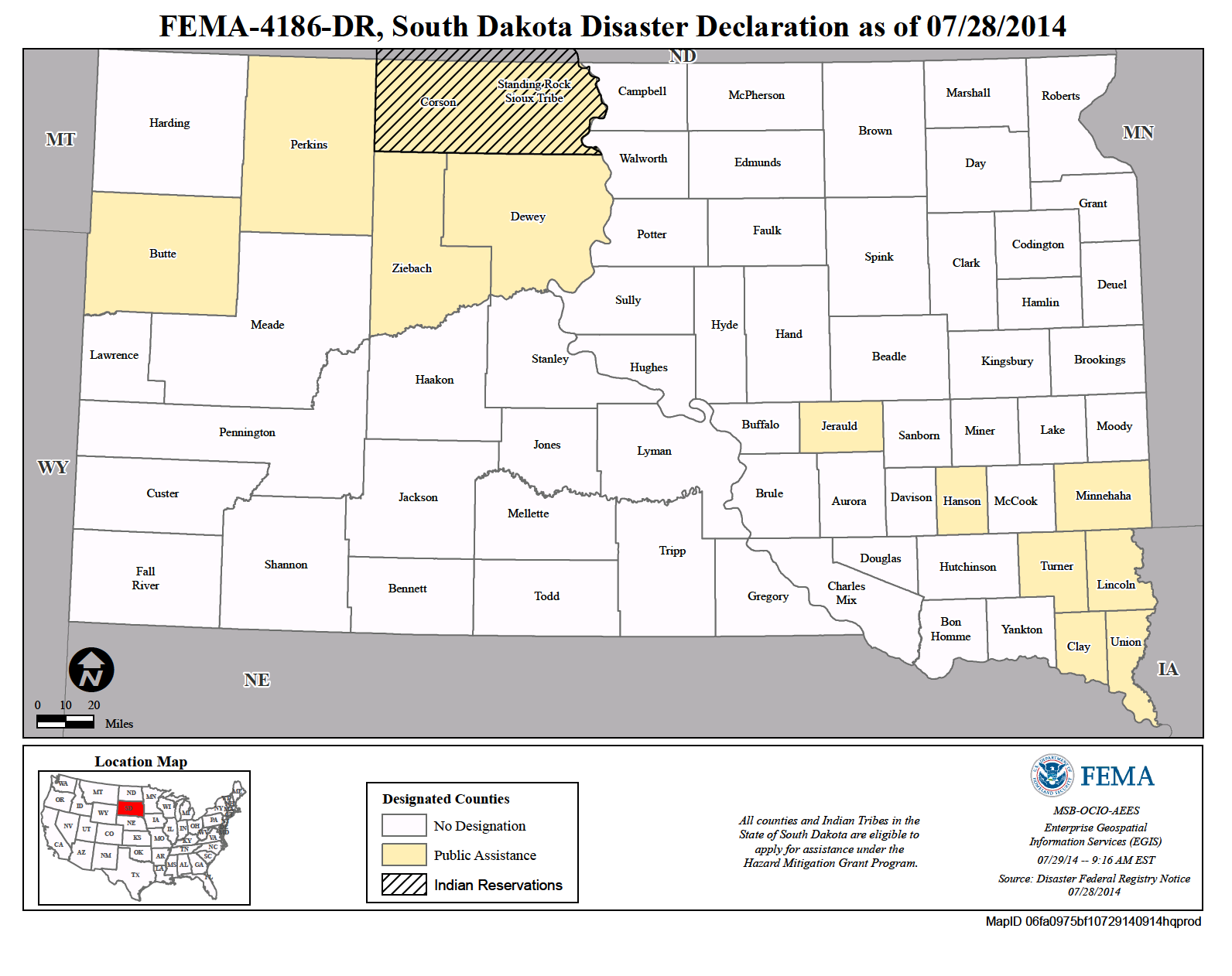 South Dakota Severe Storms, Tornadoes, and Flooding (DR4186) FEMA.gov