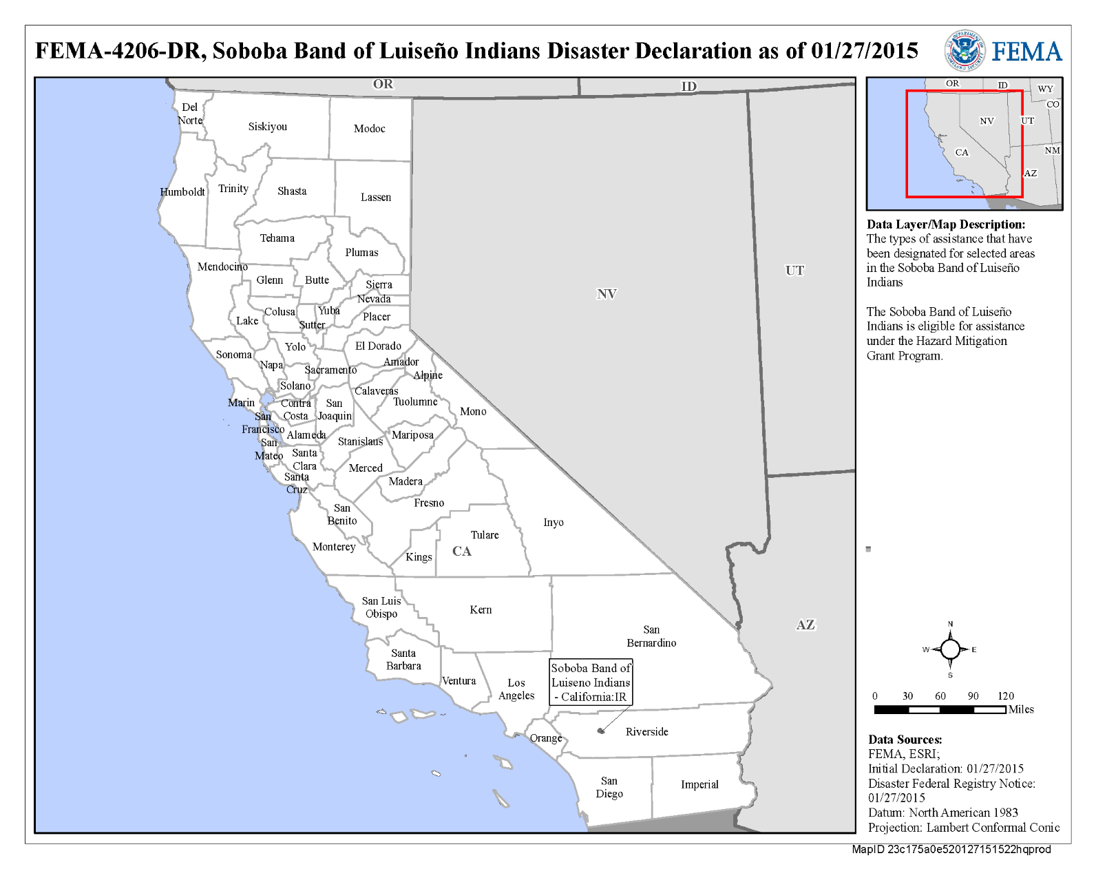 Soboba Band of Luiseño Indians Severe Storms, Flooding, and Mudslides ...