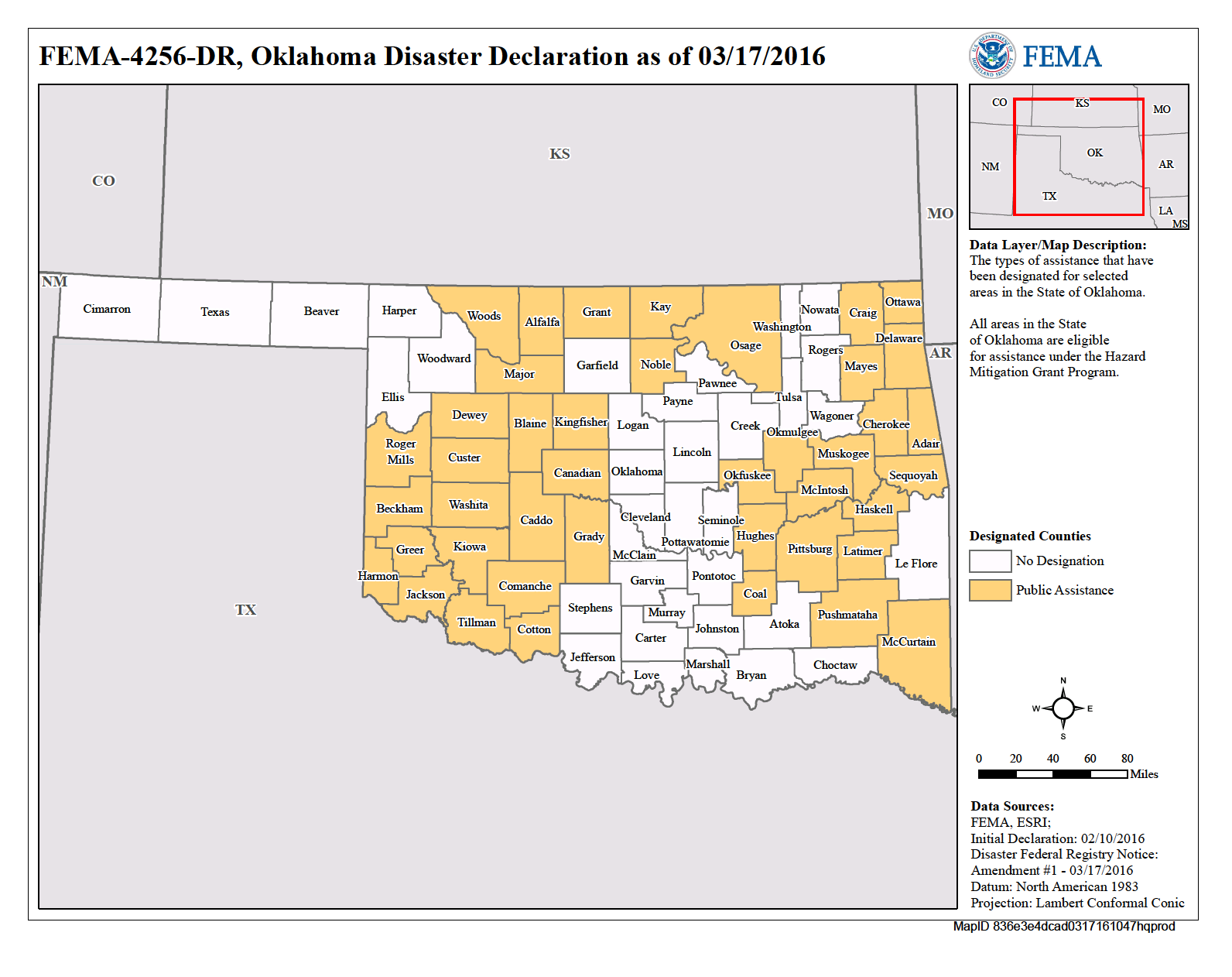 Oklahoma Severe Winter Storms and Flooding (DR-4256) | FEMA.gov