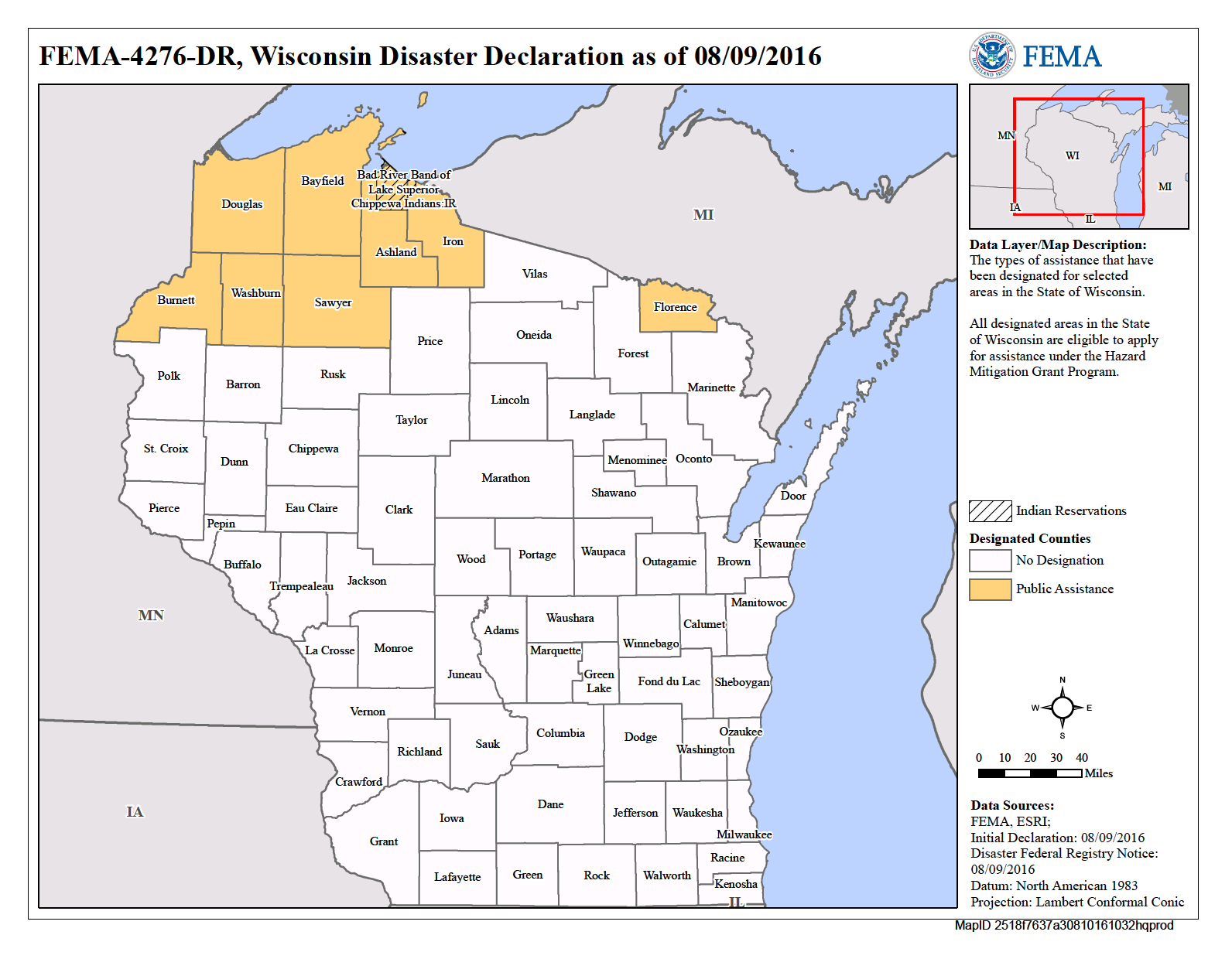 Wisconsin Severe Storms and Flooding (DR4276) FEMA.gov