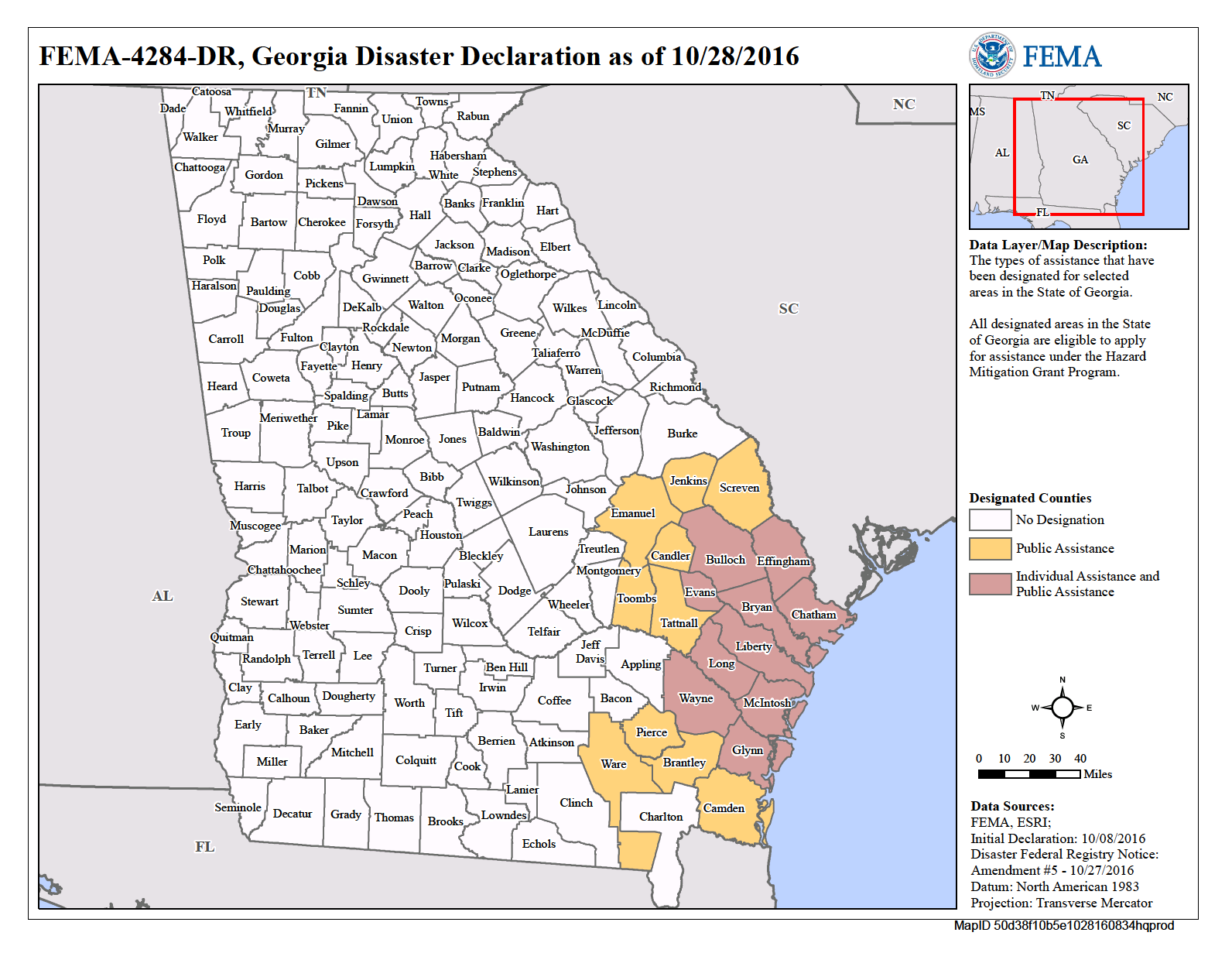 Map of Georgia