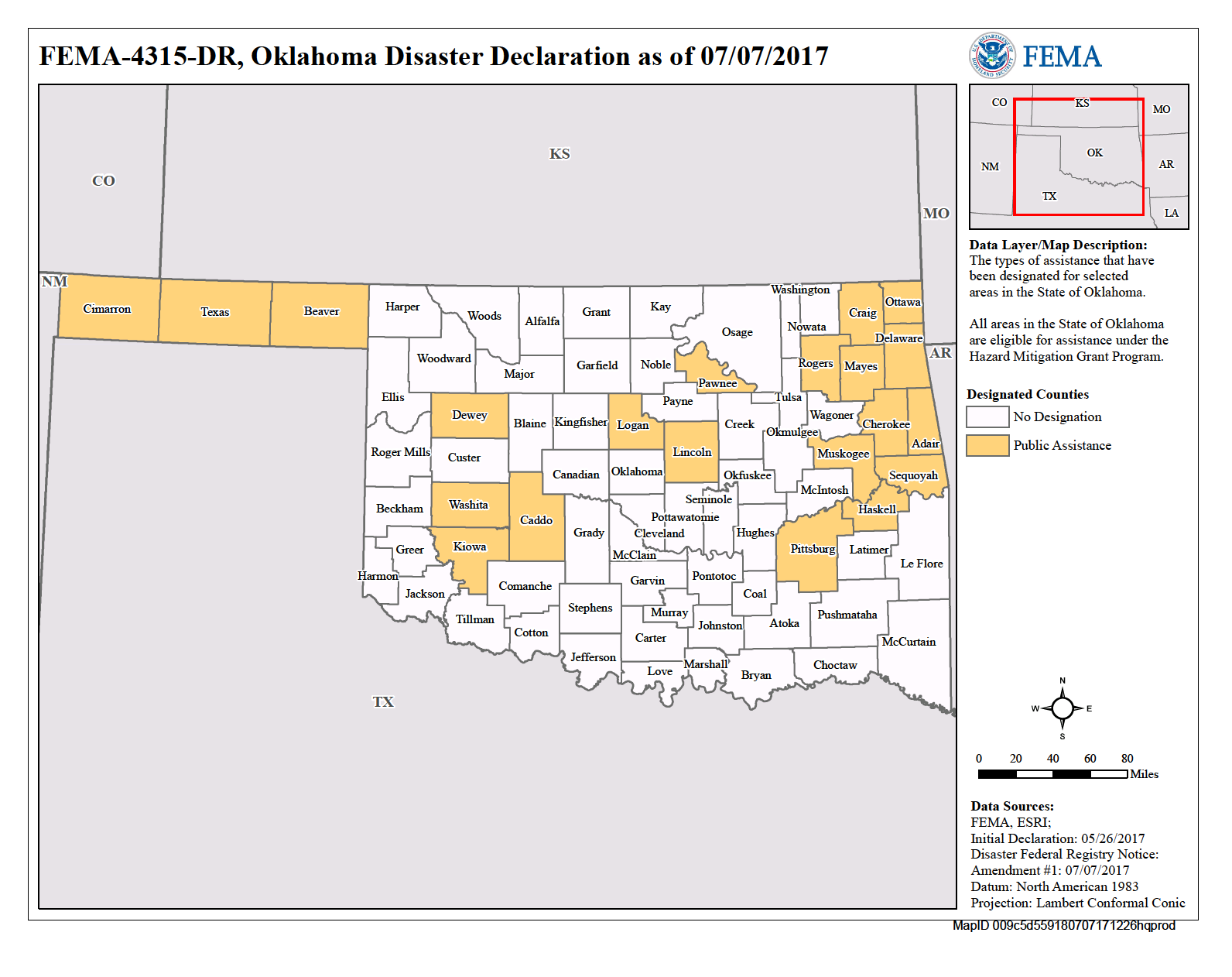 Oklahoma Severe Storms, Tornadoes, and Flooding (DR-4315) | FEMA.gov