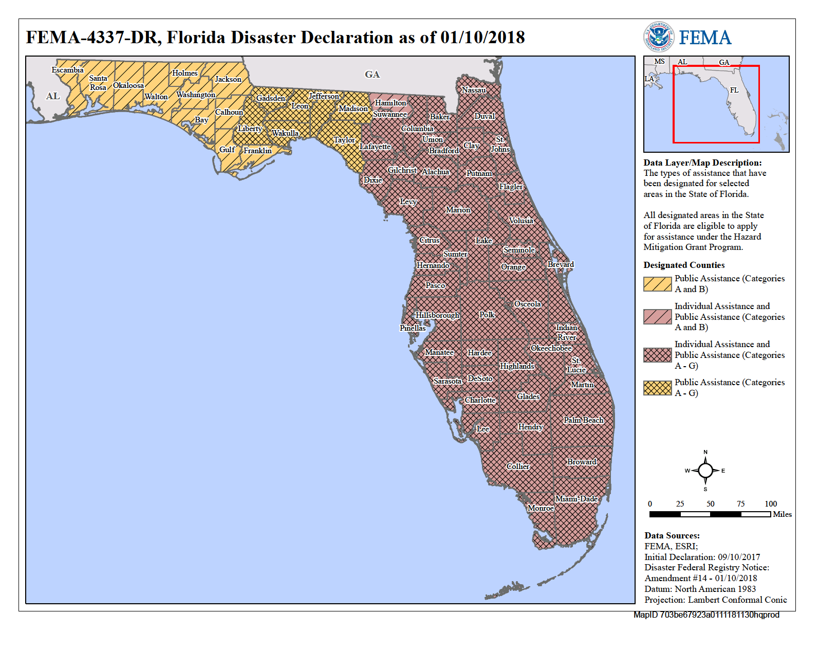 Florida Hurricane Irma Dr 4337 Fema Gov