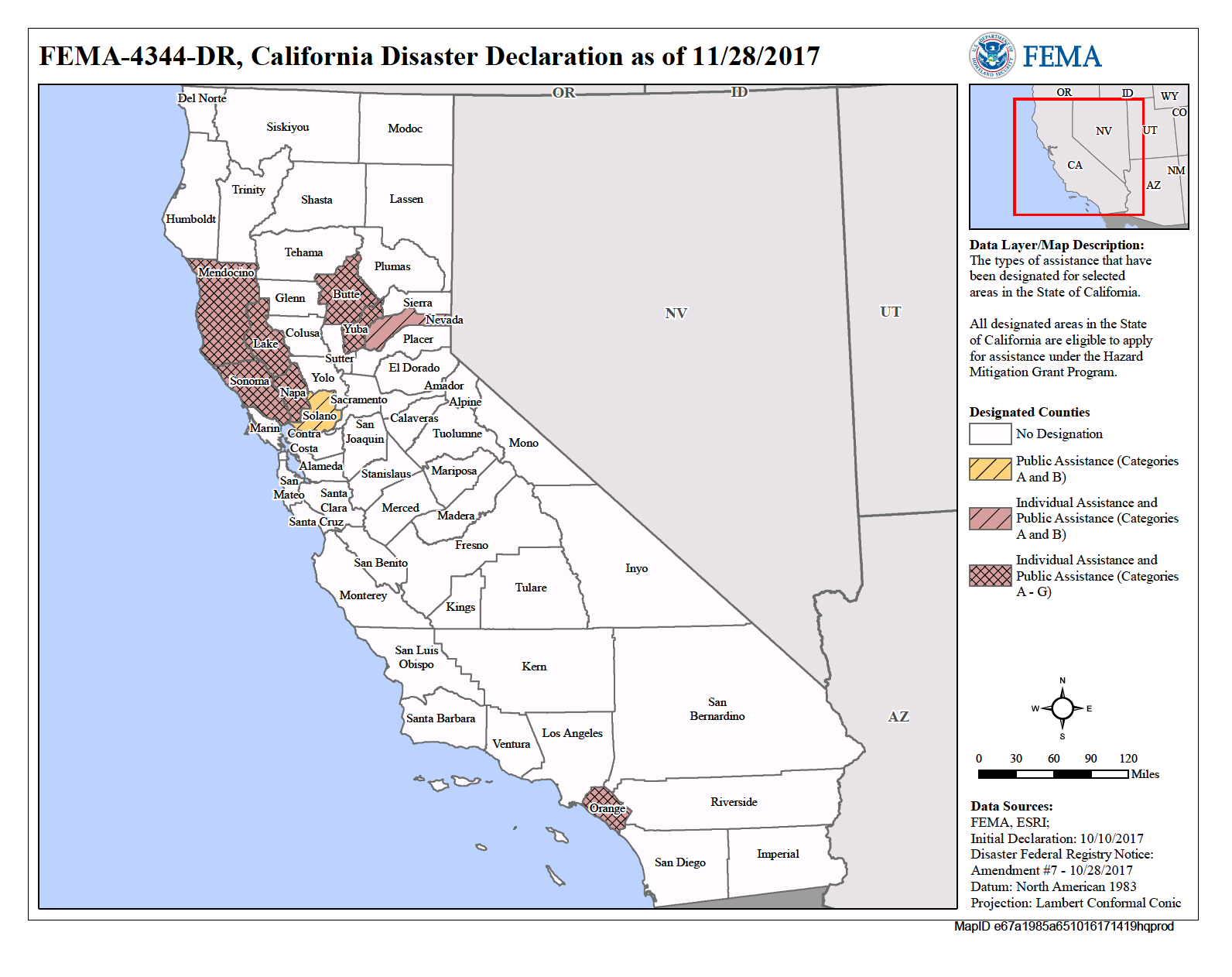 california wildfires (dr-4344) | fema.gov