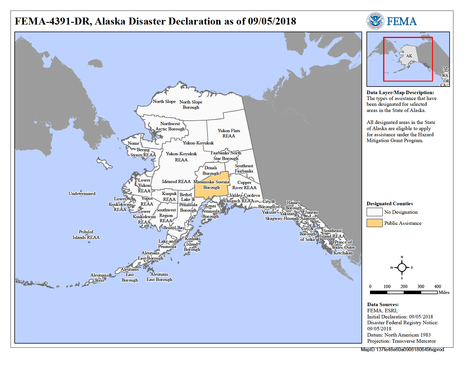 Designated areas