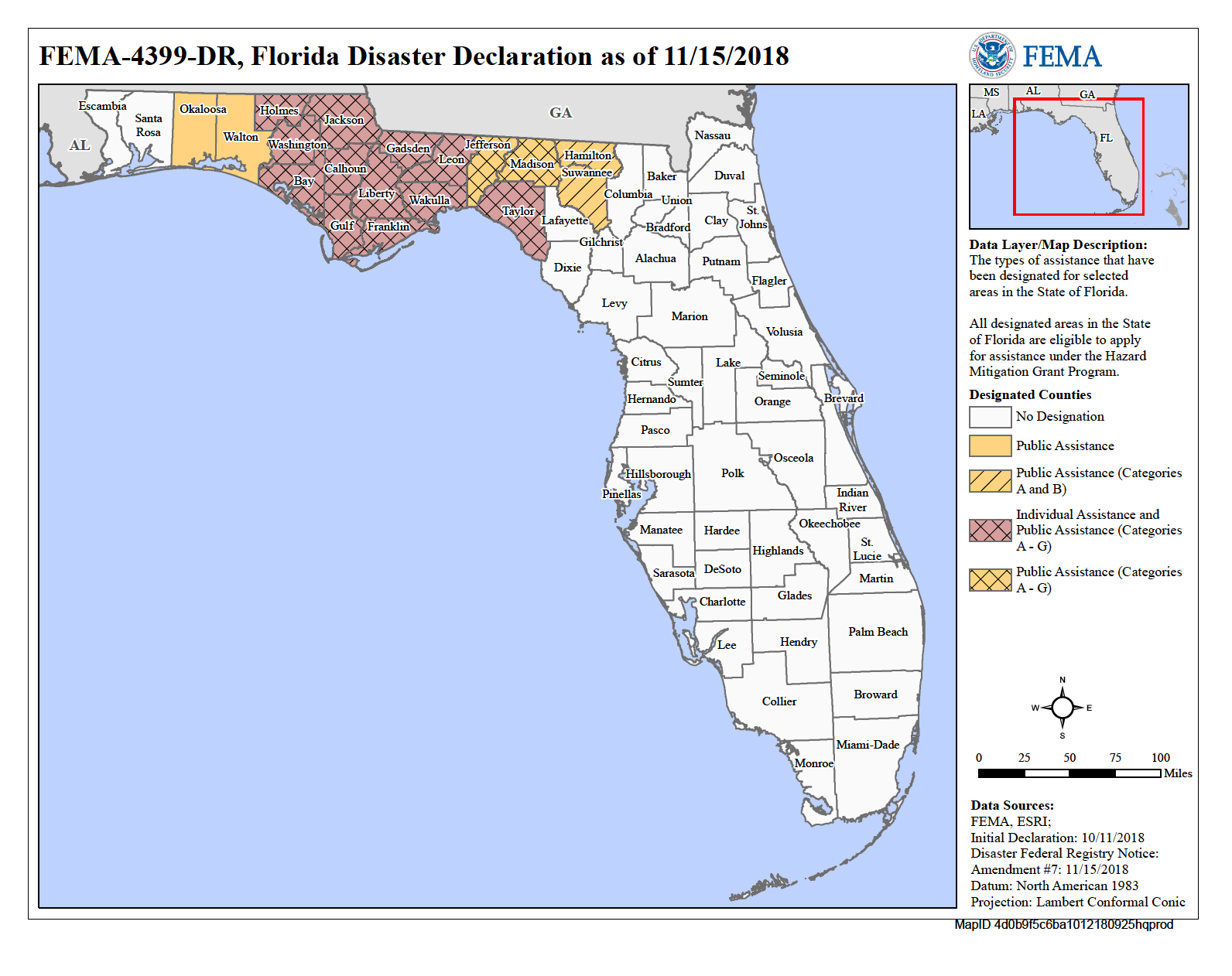 Map of Florida