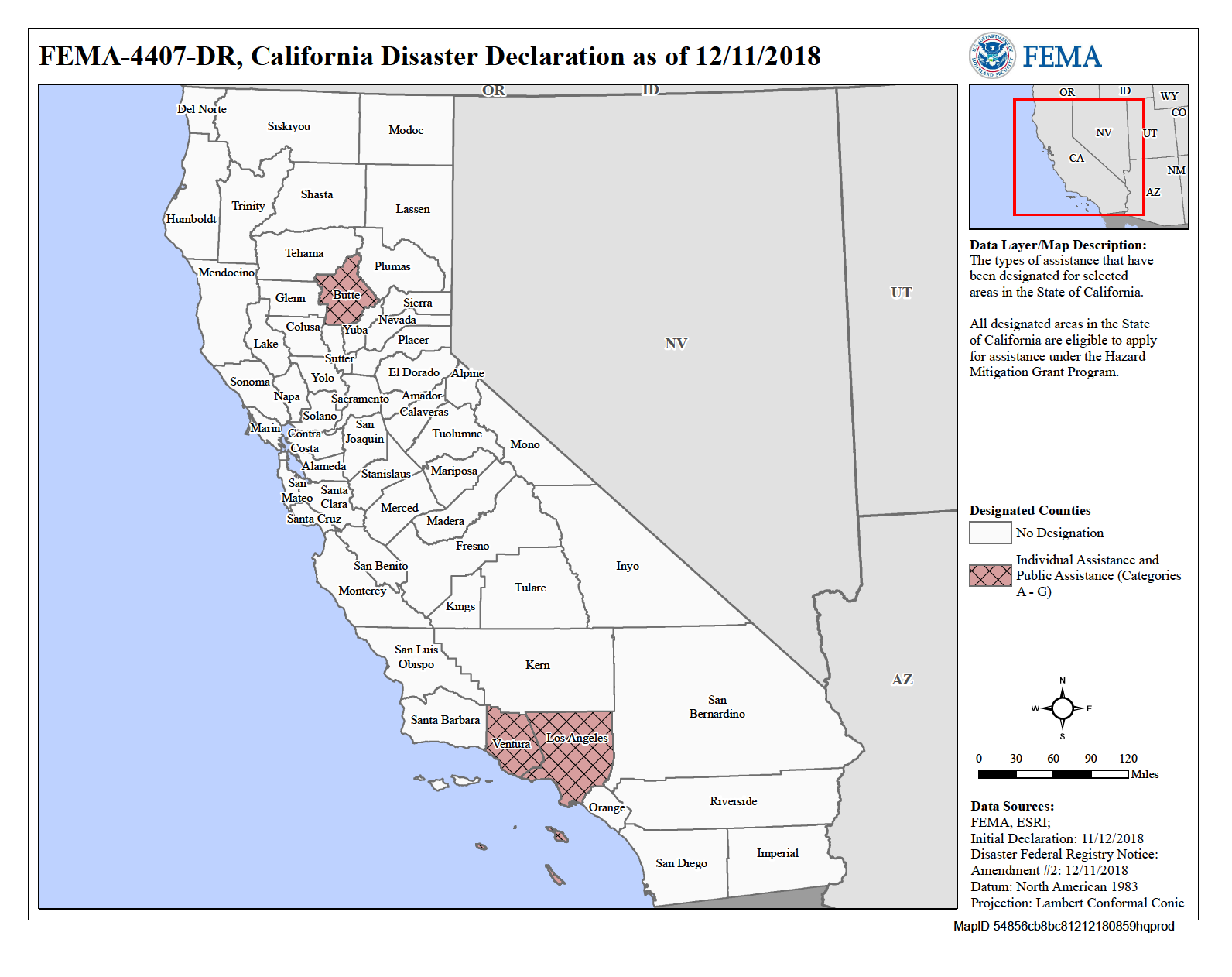 california wildfires (dr-4407) | fema.gov