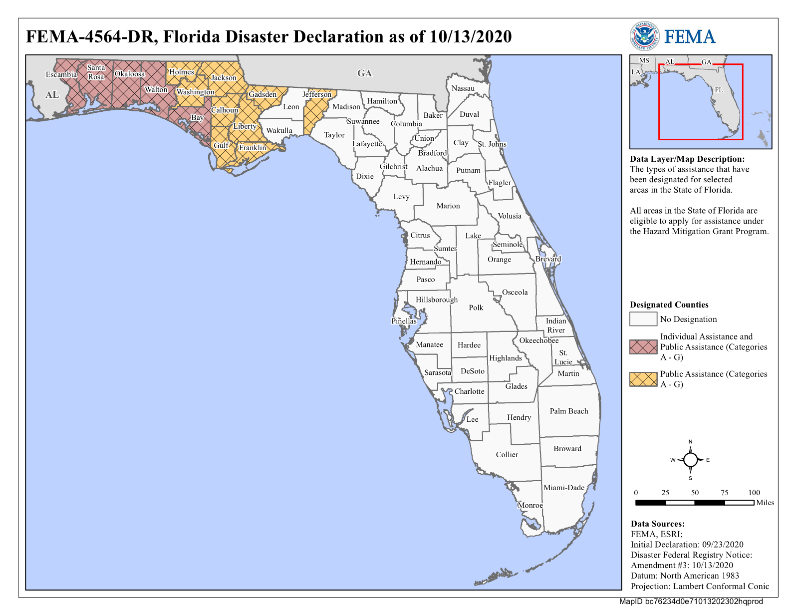 Map of Florida