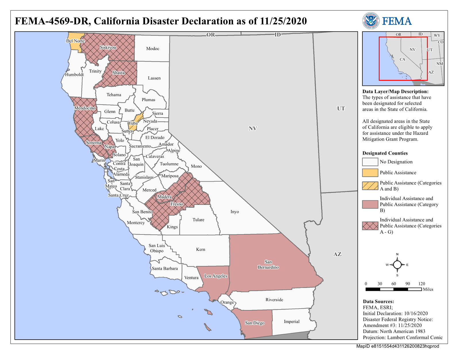 Designated Areas FEMA.gov