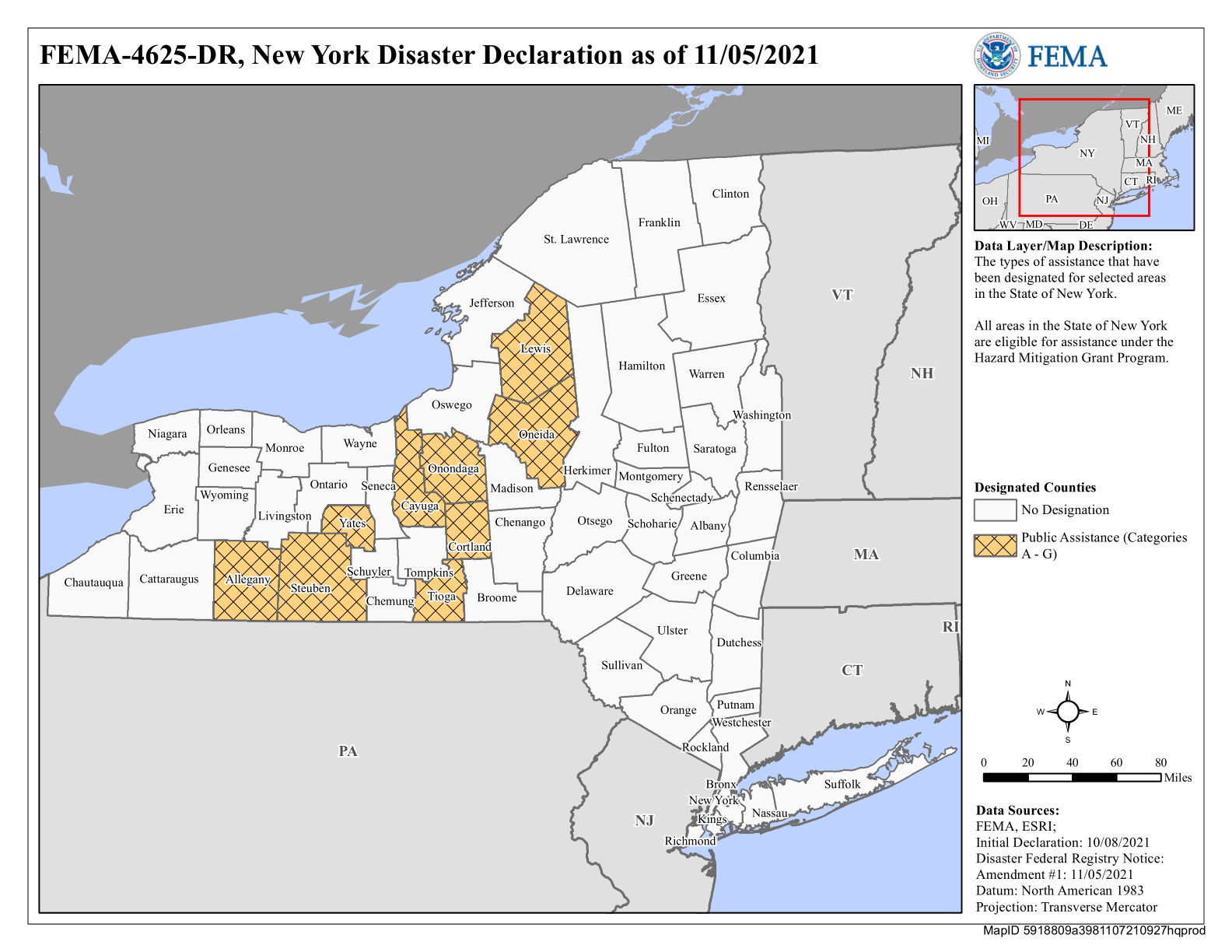 Designated Areas | FEMA.gov