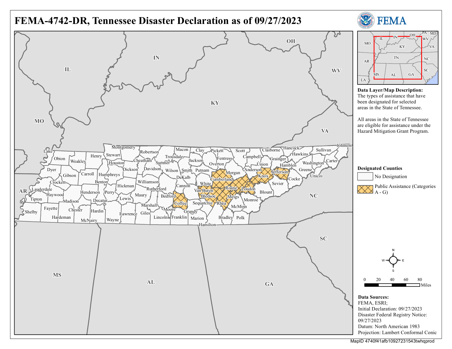 Designated Areas | FEMA.gov