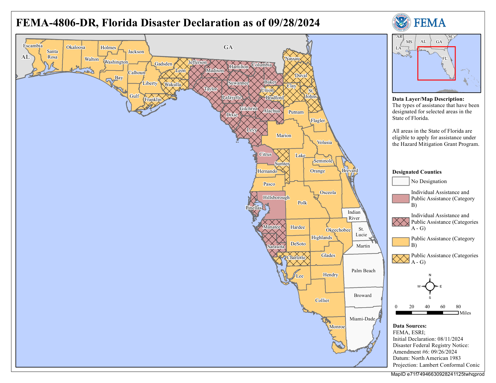 Map of Florida