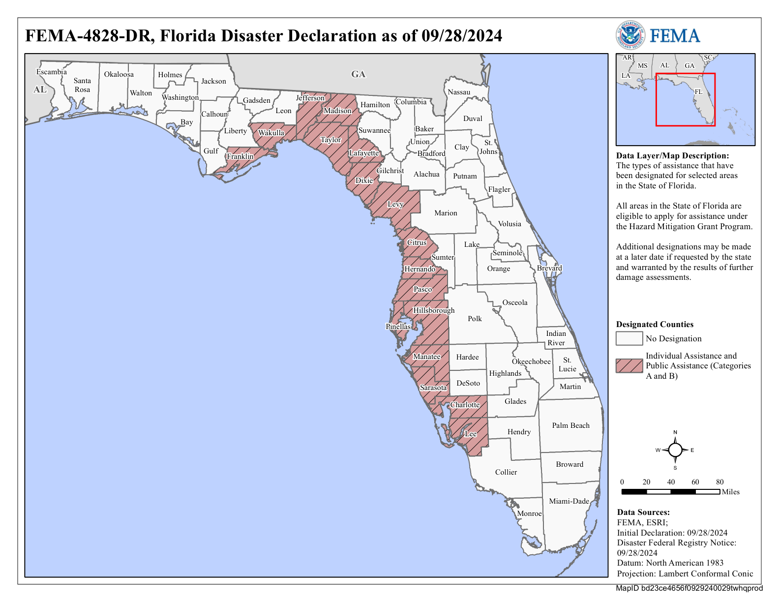 Map of Florida