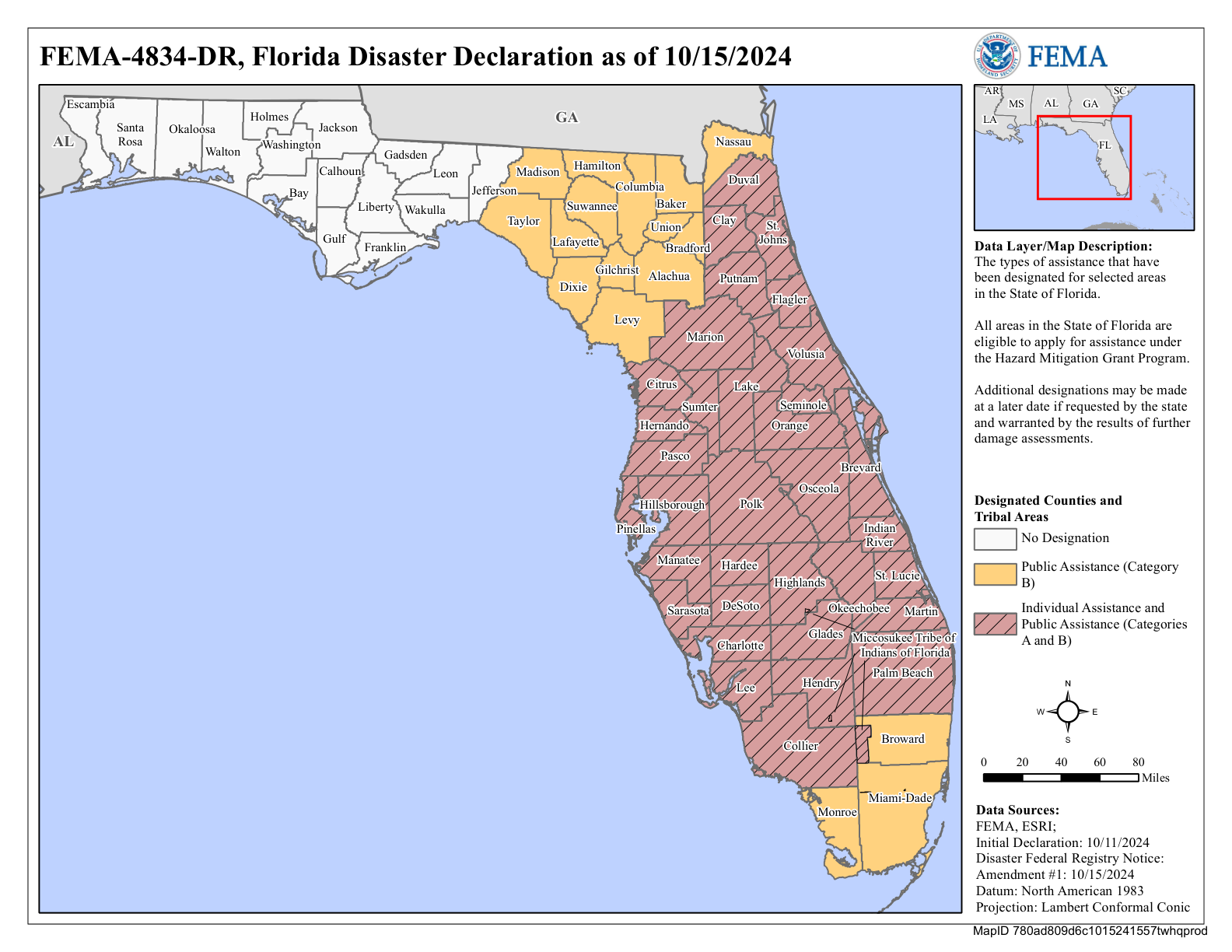 Map of Florida