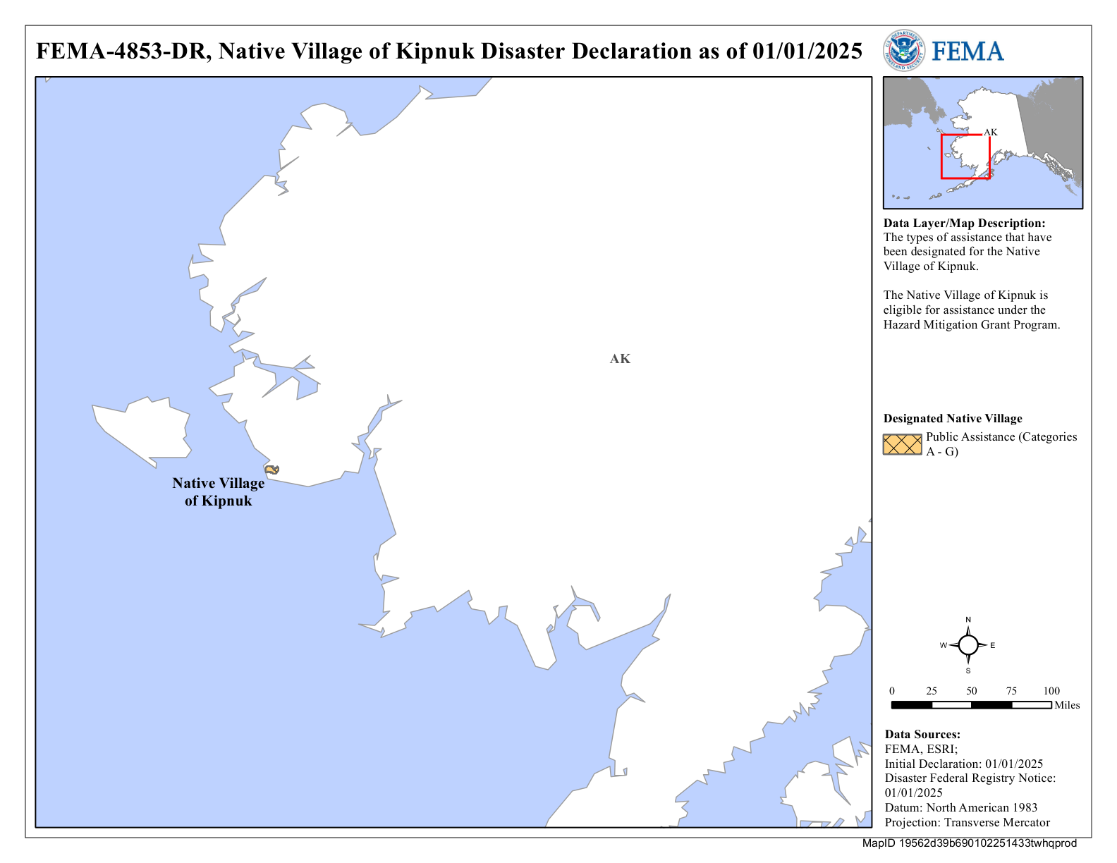 Map of Alaska