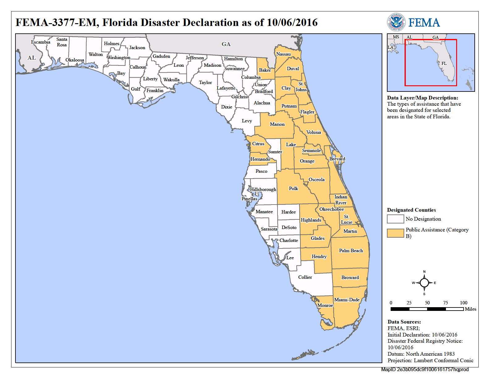 Map of Florida