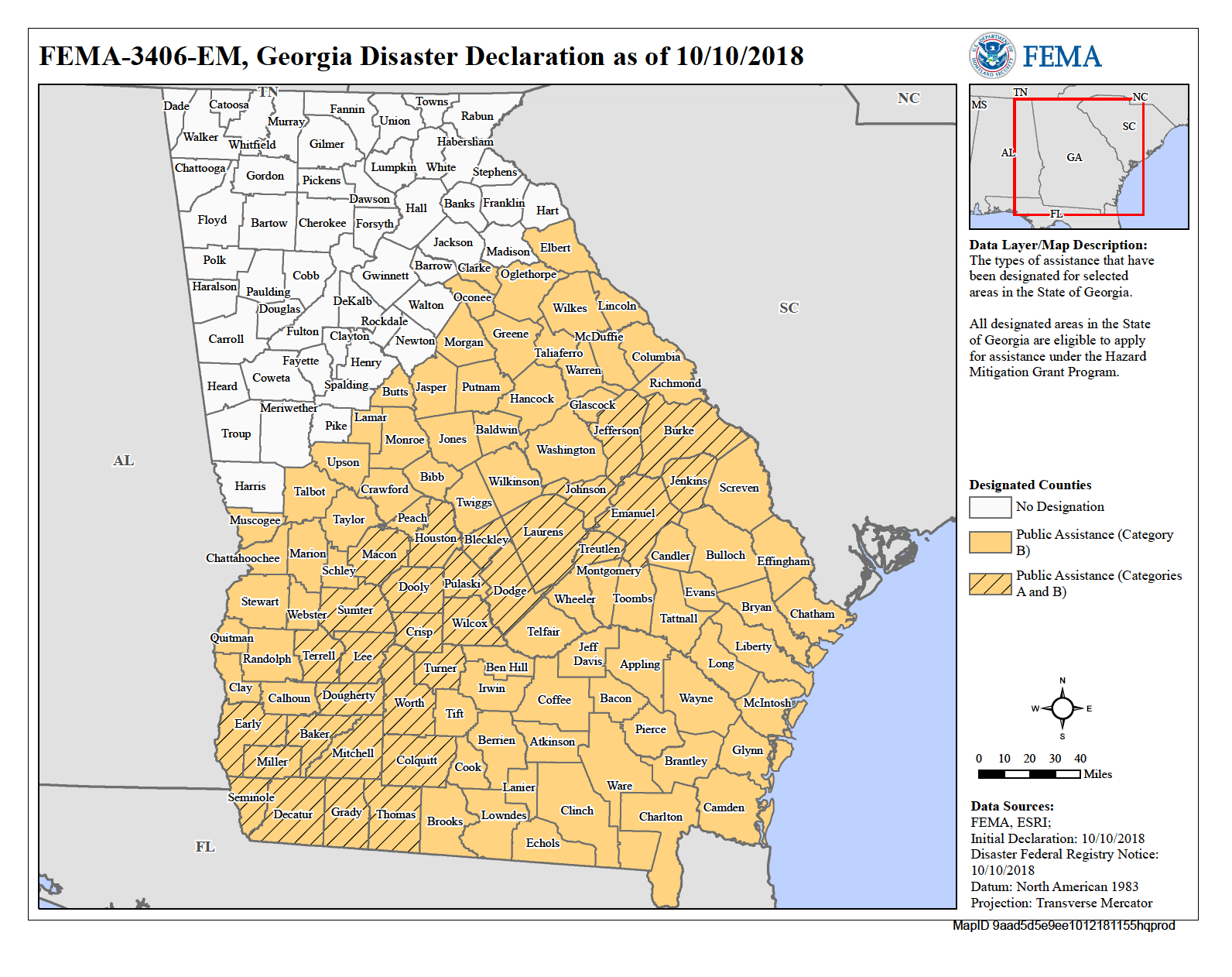 Map of Georgia